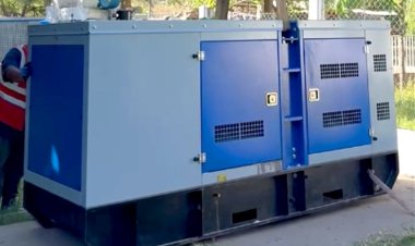 Obras Sanitarias invierte en un nuevo generador para garantizar agua potable en Valle Fértil