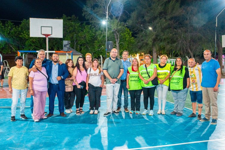 Obras que llegan a cada barrio: el Barrio Rivadavia Norte estrena mejoras integrales