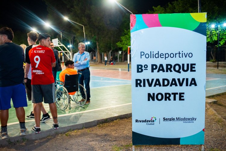Obras que llegan a cada barrio: el Barrio Rivadavia Norte estrena mejoras integrales