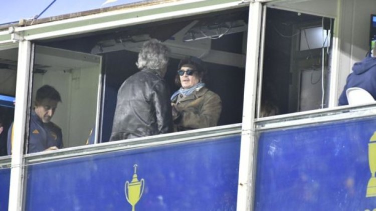Johnny Depp, presente en la Bombonera para ver a Boca