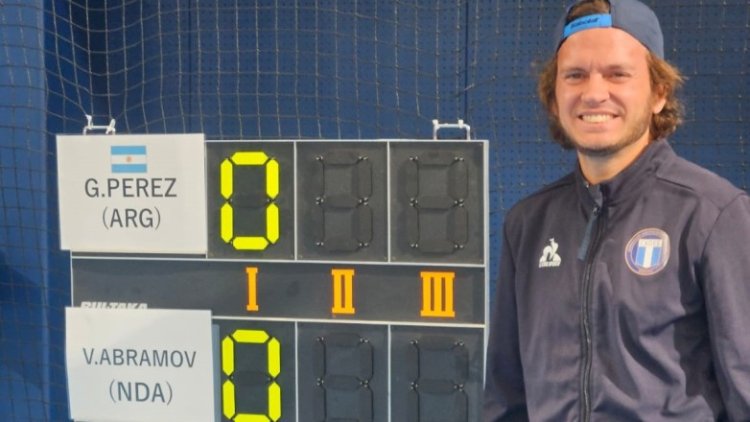 Un tenista sanjuanino hace historia en Tokio en las Sordolimpiadas 2025