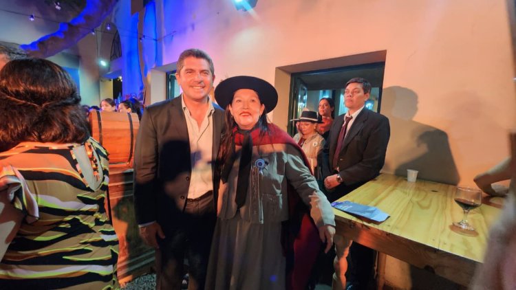 Orrego  participó de la apertura de la Noche de la Casa de San Juan en Buenos Aires*