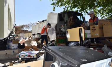 San Juan dio un histórico paso en materia ambiental con la venta de 2,5 toneladas de residuos electrónicos para reciclaje
