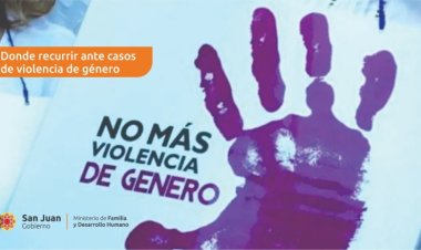 Familia recuerda dónde solicitar ayuda en casos de violencia de género