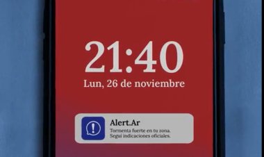 Qué es Alert.AR, el novedoso sistema de avisos de prevención de emergencias, desastres y búsqueda