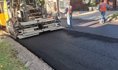 Más conectividad y seguridad para los vecinos: la calle Entre Ríos ya luce renovada