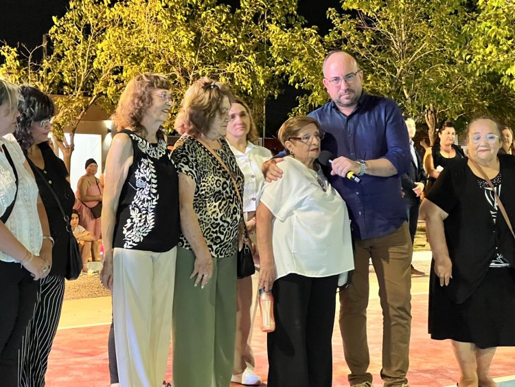 Rivadavia inauguró el Polideportivo del barrio Jardín Policial, una obra largamente esperada por los vecinos