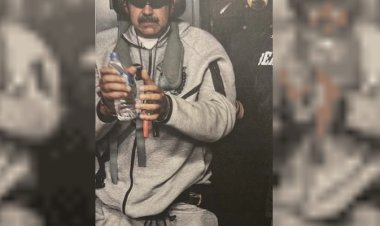 Donald Trump difundió la primera foto de Maduro tras ser detenido