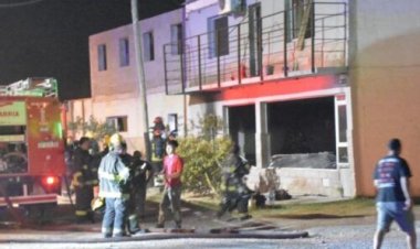 Se incendió un geriátrico en Olavarría: dos jubilados murieron y más de 20 resultaron heridos