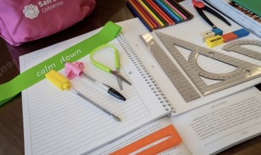 Por primera vez, los kits escolares para personas con discapacidad traen elementos de apoyo