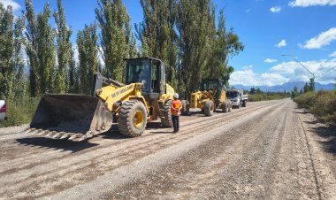 Se cumple la promesa del Gobernador: inicia la pavimentación de una calle histórica en Jáchal