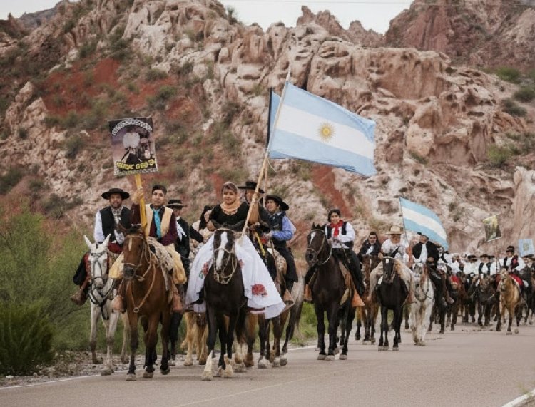 Cabalgata por el Día del Gaucho Jachallero “Homenaje a Eusebio de Jesús Dojorti”