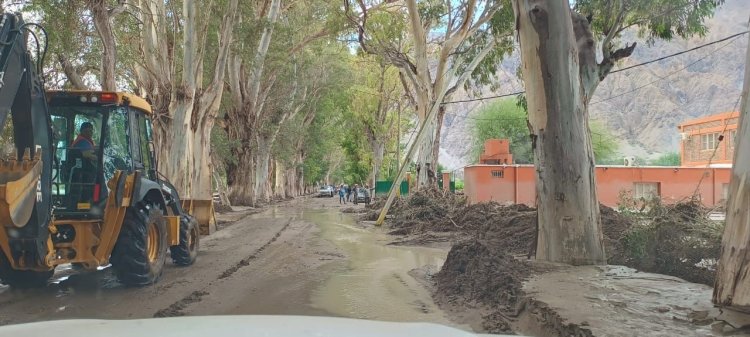 Continúan los trabajos para restablecer rutas y accesos tras el temporal en la provincia