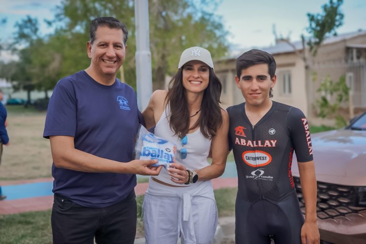 Gabriela Sabatini estuvo presente en la Vuelta a San Juan