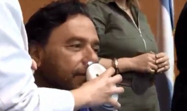 El gobernador de Salta, se sometió a una rinoscopia en vivo y el video impresionó a todos