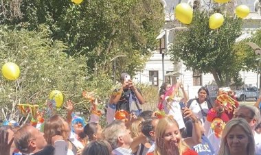 Cáncer infantil: se realizó la tradicional suelta de globos en el hospital Rauson