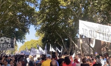 Masiva marcha en San Juan contra la reforma laboral