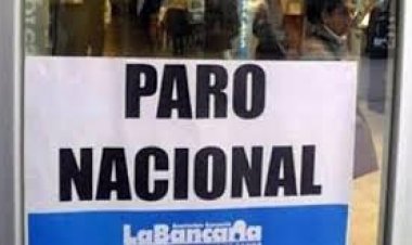Paro nacional: cómo será actividad bancaria durante la medida de fuerza