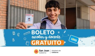 Gobierno presentó los canales oficiales para inscribirse en el Boleto Escolar y Docente Gratuito