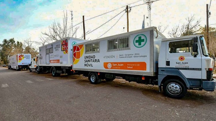 Las Unidades Sanitarias Móviles llegan a Albardón