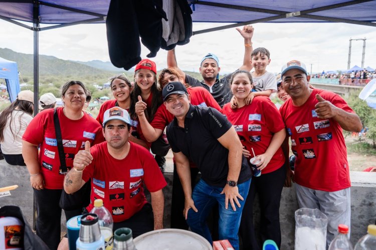 Orrego presenció la 33ª edición del Safari tras la Sierra en Valle Fértil