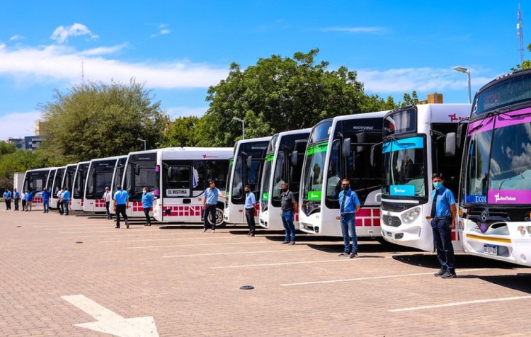 Este jueves no habrá colectivos en San Juan