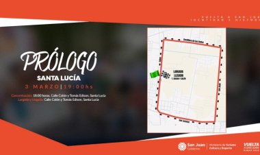 Vuelta a San Juan Damas 2026: información del Prólogo