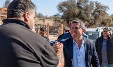 El gobernador Orrego anunció la licitación de los puentes que cambiarán la vida de Mogna