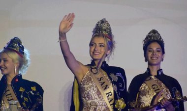 Azul Antolínez es la Reina Nacional de la Vendimia