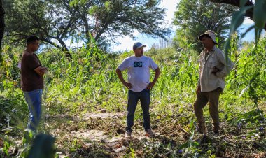 Jáchal despliega una operativo de recuperación productiva en zonas afectadas por el temporal