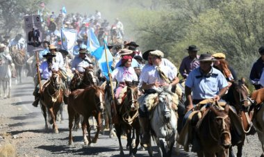 La Cabalgata de la Fe entra en su tramo final rumbo a Vallecito