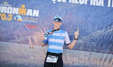 Pablo Manuel Bien y Clara Debiassi ganaron el IRONMAN 70.3 – San Juan 2026