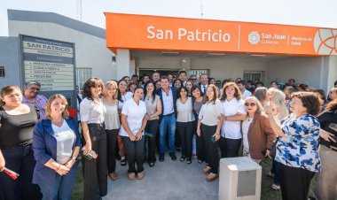 Chimbas: Orrego encabezó la inauguración de un Centro de Salud que beneficiará a más de 11.800 vecinos