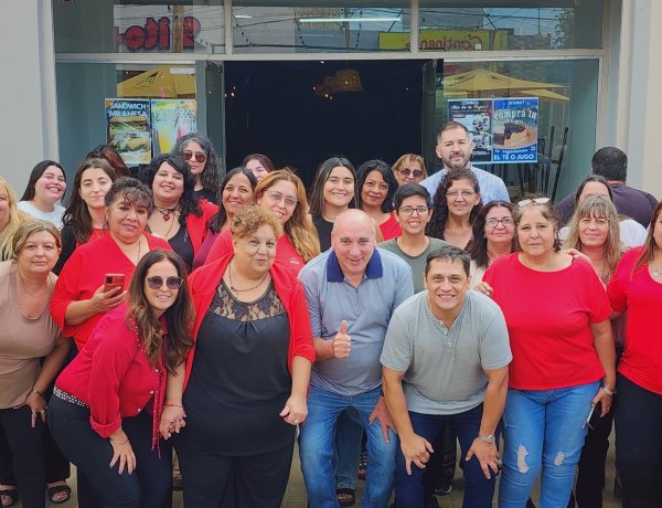 El Diputado Nacional, José Peluc,  visitó la Fundación Mejorar en un encuentro con mujeres dirigentes de Rawson