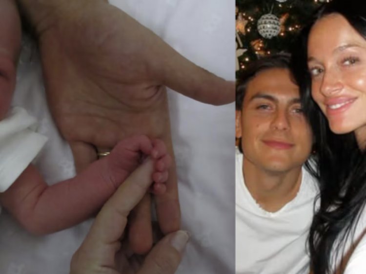 ¡Hermosa! Oriana Sabatini y Paulo Dybala presentaron a Gia, su hija recién nacida