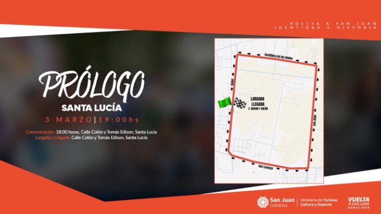 Vuelta a San Juan Damas 2026: información del Prólogo