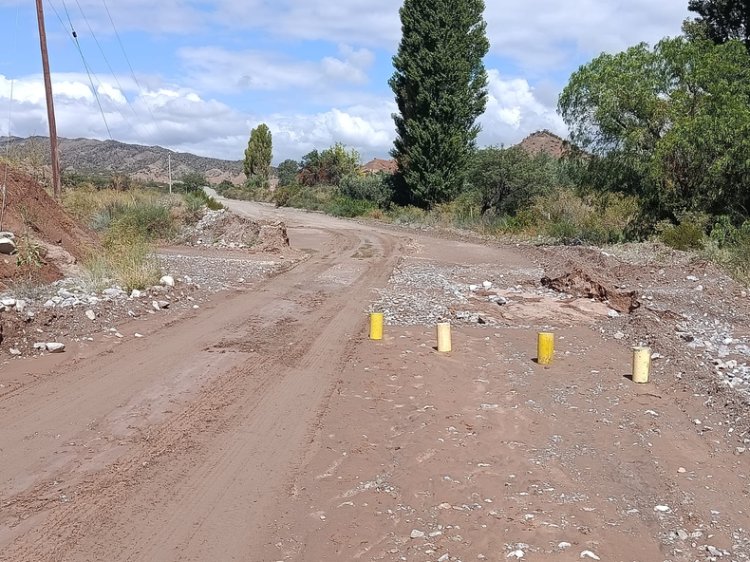 Por lluvias en San Juan piden extremo cuidado al circular por rutas nacionales