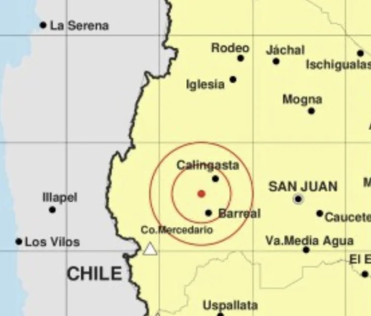 Fuerte sismo en la madrugada sanjuanina