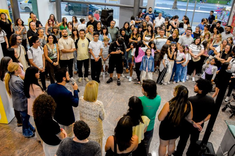 Los chicos de Vacacionarte se lucieron en su muestra artística