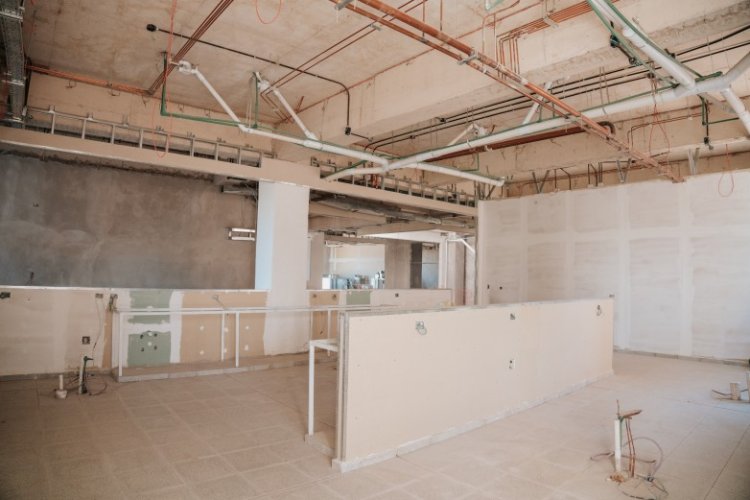 Ya se trabaja en el interior del nuevo instituto odontológico