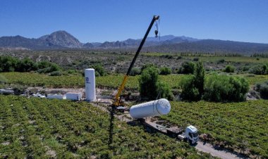 Respuesta a una demanda histórica: más de 3.000 vecinos de la zona alta de Ullum tendrán agua potable