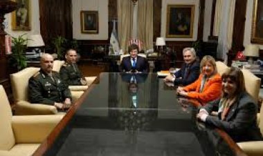 Javier Milei finalmente se encontró con Nahuel Gallo