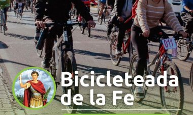 Chimbas impulsa la bicicleteara regional de la Fe en honor a San Expedito