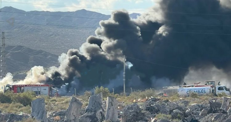 Nuevo incendio en Chinbas, qué paso