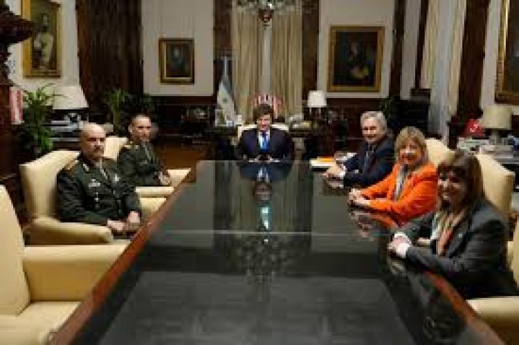 Javier Milei finalmente se encontró con Nahuel Gallo