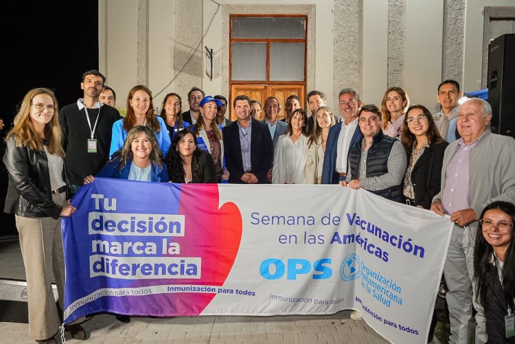 El gobernador Orrego encabezó acciones sanitarias y presentó una nueva edición de VacunArte+ en San Juan
