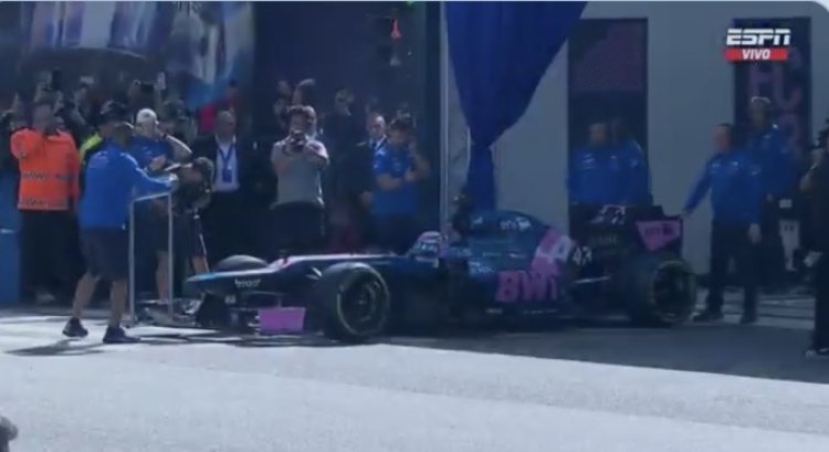 Histórico: así fue la vuelta de Franco Colapinto por las calles de Buenos Aires