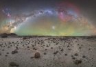 San Juan se luce a nivel mundial con una foto galardonada del cielo de Ischigualasto