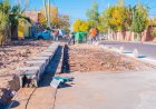 Rivadavia impulsa la seguridad vial y peatonal con nuevas obras de urbanización en la intersección de Cabaña y Sargento Cabral