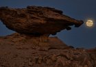 La magia de la luna llena vuelve a iluminar Ischigualasto